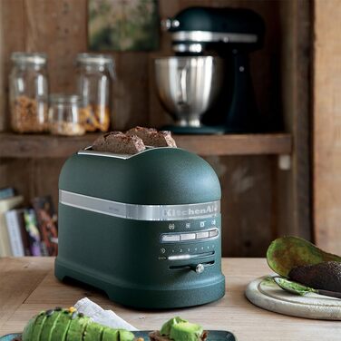 Тостер KitchenAid Artisan 2-слотовий 5KMT2204, колір Pebble Palm - Преміум якість