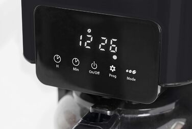 Кавоварка CASO Coffee Taste and Style з постійним фільтром, 1,5 л, оптимальна температура заварювання 92-96°C, крапельний стоп, покращена система заварювання, нержавіюча сталь, на 12 чашок