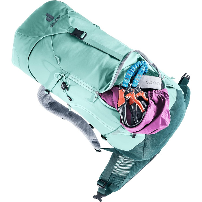 Жіночий туристичний рюкзак Deuter Trail 28 SL, 28 л, синій, для походів та альпінізму (модель 2024)