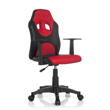 Дитячий письмовий стілець / дитячий стілець KID GAME AL чорний червоний hjh OFFICE