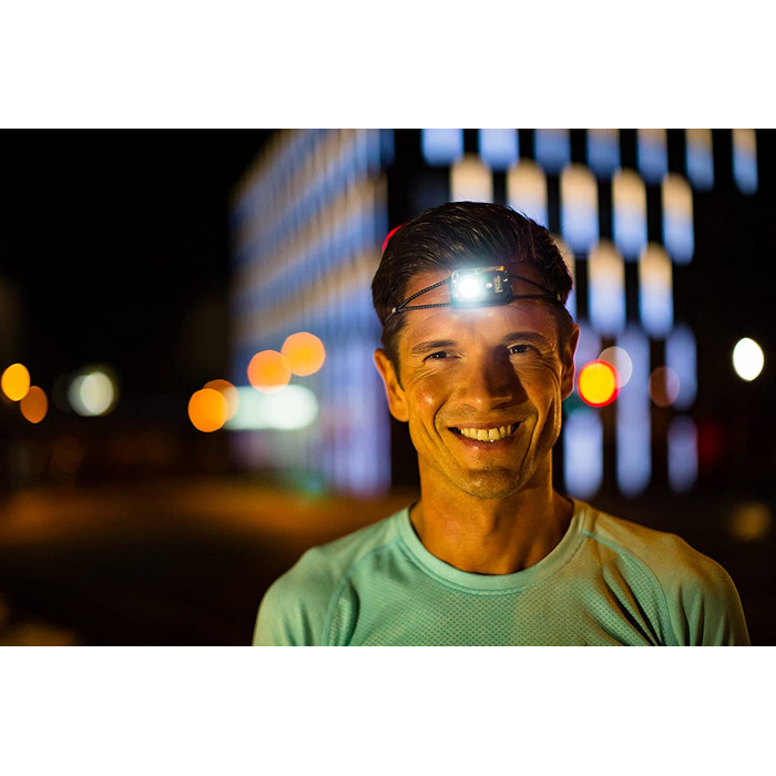 Налобний ліхтар PETZL Bindi, чорний, універсальний розмір