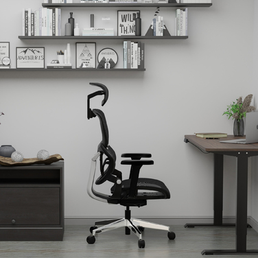 Крісло Mealux Q3 Air Black (арт. HF-Q3 M/B)