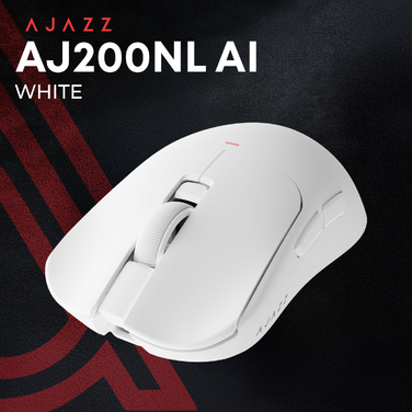 Бездротова миша Ajazz AJ200 Near Link AI MC White (AJ200-NL-AI-MC-W)