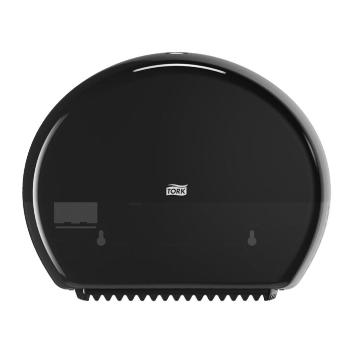 Tork диспенсер для туалетного паперу Mini Jumbo T2, чорний, закритий, серія Elevation, 555008