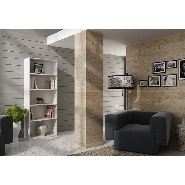 Стелаж Matkam 80 x 30 x 182 см, білий