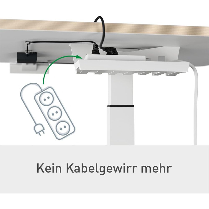 Регульований стіл Leitz Ergo Compact 80x60 см, білий - електричний, для офісу та дому, до 80 кг, з нагадуванням про зміну положення