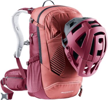 Жіночий велосипедний рюкзак Deuter Trans Alpine 28 SL Caspia-maron, 28 л
