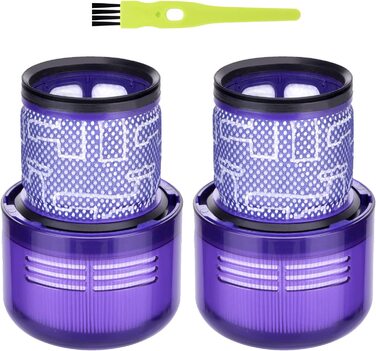 Фільтр для Dyson V11, 2 шт, змінний миючий фільтр для пилососа Dyson V11 SV14 Animal, Drehmomentantrieb, Komplett, заміна DY-970013-02 V11-2P