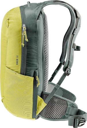 Велосипедний рюкзак Deuter Race 12, 12 л, зелений (Sprout-ivy), легкий, спортивний