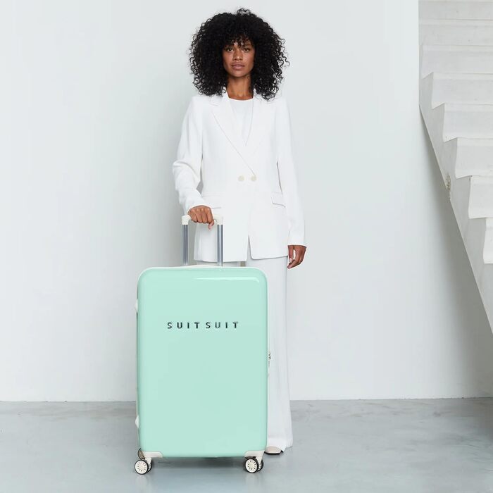 Набір валіз SUITSUIT Fabulous Fifties Luminous Mint 55/76 см