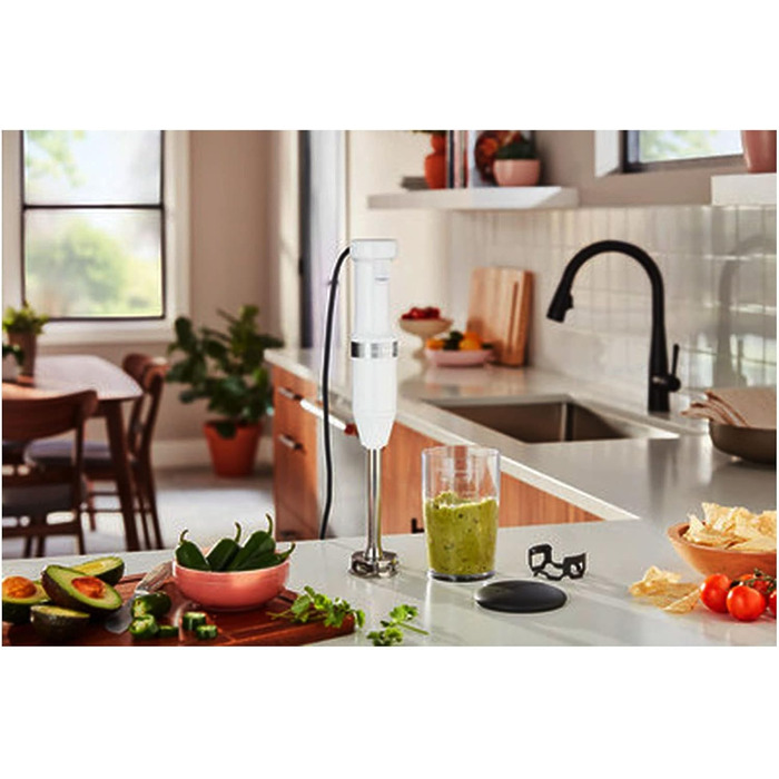 Занурювальний блендер KitchenAid Classic білий 5KHBV53EWH