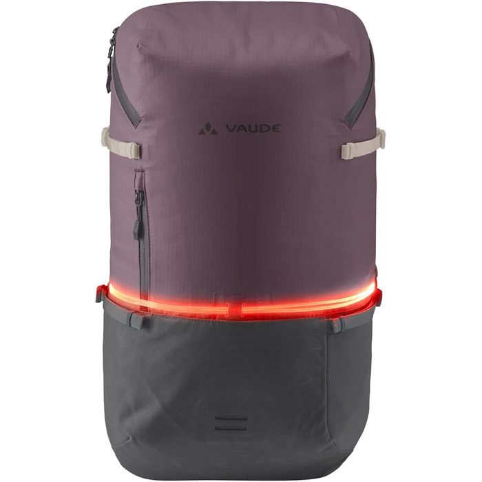 Рюкзак VAUDE CityGo 30 для міста, унісекс, 20-29 л, бордовий