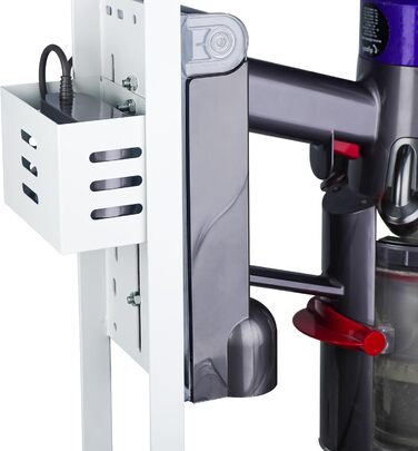 Підставка-органайзер для пилососів Dyson V15/V12/V11/V10/V8/V7/V6, аксесуари, біла, BRIAN & DANY