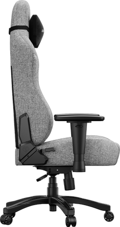 Крісло геймерське ігрове Anda Seat Phantom 4 L до 90 кг Gray Fabric (AD18YSD-72-G-F-G01)