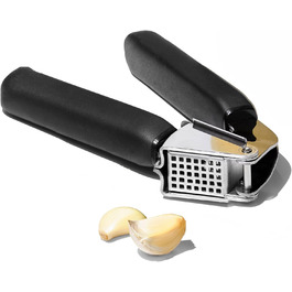 Прес для часнику OXO Good Grips, чорний, ергономічний