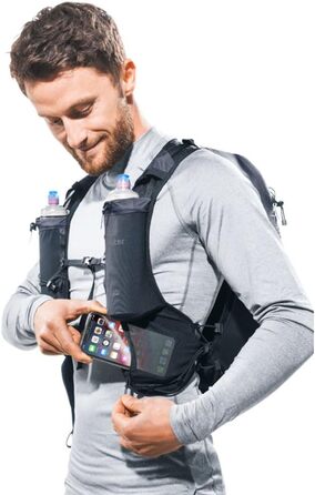 Рюкзак для трейлранінгу Deuter Ascender 7, чорний, 7 л