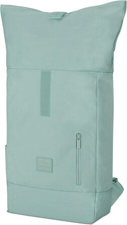 Рюкзак Johnny Urban Robin Medium м'ятний, роллтоп, 15 л, водовідштовхувальний, для ноутбука, унісекс, для міста, велопрогулянок, навчання та бізнесу, екологічний