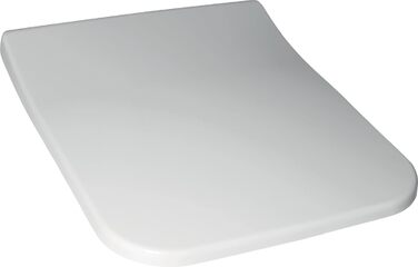 Сидіння для унітаза Villeroy & Boch Architectura D-подібне, білий глянцевий (Alpin), з мікроліфтом (SoftClose), знімне, термопласт (Duroplast), арт. 98M9C101