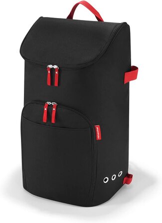 Сумка Reisenthel Citycruiser чорна – містка сумка для покупок з великими відділеннями, сумісна з візком Citycruiser Rack