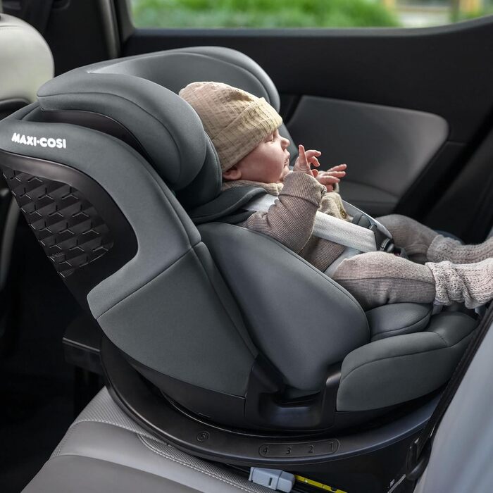 Дитяче автокрісло Maxi-Cosi Emerald 360 S i-Size (40–150 см), ISOFIX, Tonal Black