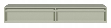 Тумба під умивальник Selsey у матових відтінках зеленого, 110 x 17 x 38,4 см