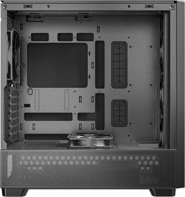 Корпус для ПК Antec GEH Flux SE Midi Tower чорний, для ігрових та офісних систем, вентиляція, роздрібна версія