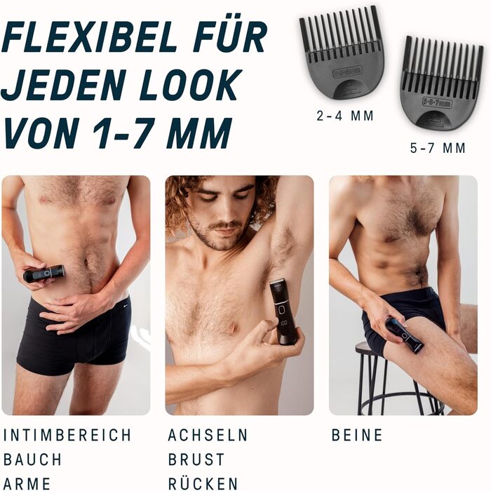Philips Bodygroomer 2.0: Триммер для тіла та інтимної зони, водонепроникний, з LED-підсвіткою, Німеччина