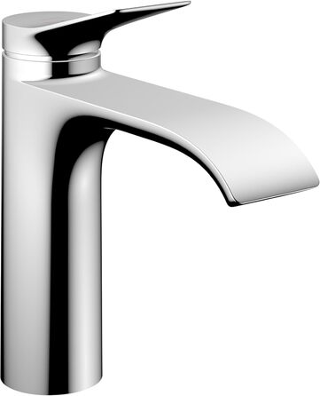 Змішувач для ванної кімнати Hansgrohe Vivenis з висотою виливу 110 мм, економічний (EcoSmart), з автоматичним зливом (Chrome)