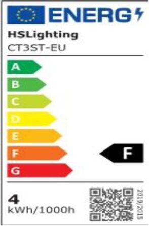 Настільна лампа з сенсорним димером HSLighting, 3 рівні яскравості, мінімалістична нічна лампа для спальні, читання, вітальні, форма T, 1 шт.