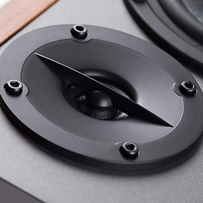 Edifier R1280T: Активні референсні колонки, пара - 2.0, 42 Вт RMS, дерев'яний корпус, коричневий колір. Ідеально для ПК та студійної роботи