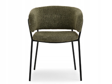 Стілець Mebel-Partner, оббивка тканина, зелений, 1 шт.
