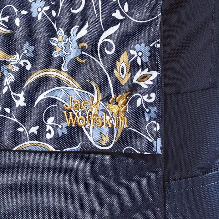 Жіночий міський рюкзак Jack Wolfskin Lynn Pack, універсальний розмір, сіро-білий з малюнком, зручний daypack