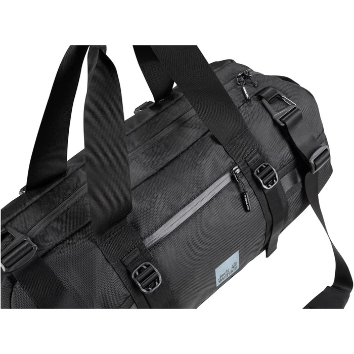 Сумка-дафл Jack Wolfskin Sydney Ultra чорна для подорожей