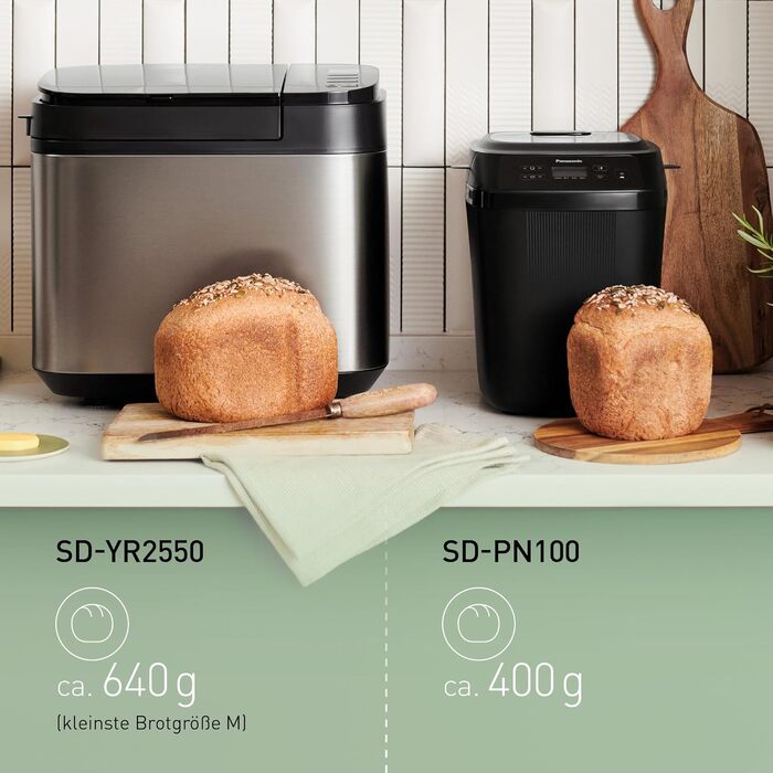 Хлібопічка Panasonic SD-PN100KXE Mini: компактна, 18 програм, безглютенова випічка, подвійні датчики температури