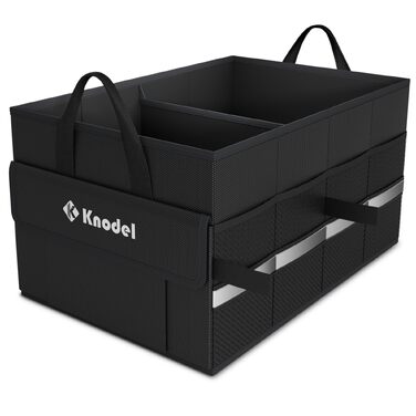 Автомобільний органайзер у багажник K KNODEL з покривалкою, компактний, чорний