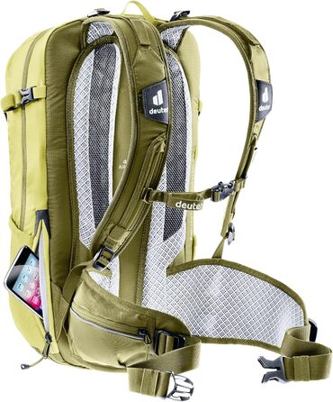 Велорюкзак з протектором Deuter Flyt 14, 14 л, Sprout-cactus