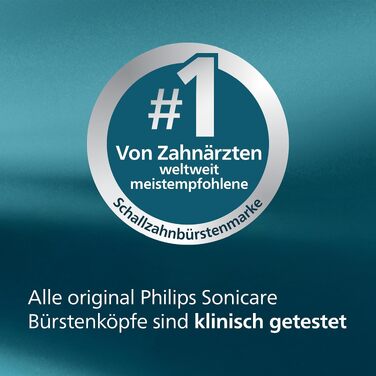 Смінні насадки для електричної зубної щітки Philips Sonicare A3 Premium All-in-One, чорні, 6 шт, HX9096/88