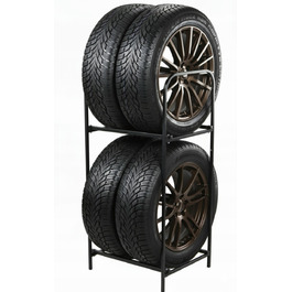 Сталевий стійка для шин Woodpecker 4x255 см, порошкове фарбування
