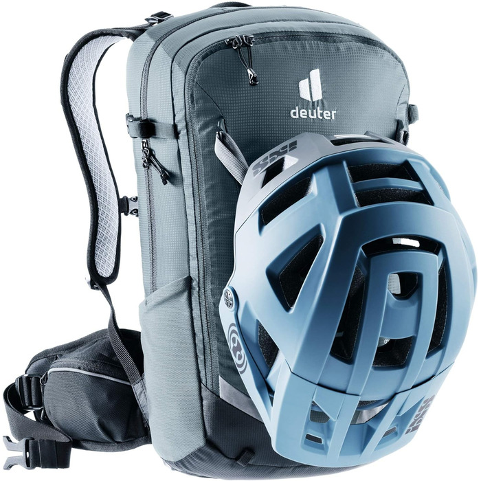 Жіночий велосипедний рюкзак Deuter Flyt 18 SL з протектором, 18 л, графітово-чорний