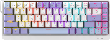 Дротова механічна клавіатура Ajazz NK68 V2 Red Switch (NK68-V2-R-PWB)