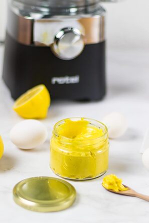Кухонний комбайн Rotel 1436550, мультифункціональний, електричний подрібнювач, міксер, терка, цитрус-прес, нержавіюча сталь, пластик, чорний, 38,5x24,6x11,9 см