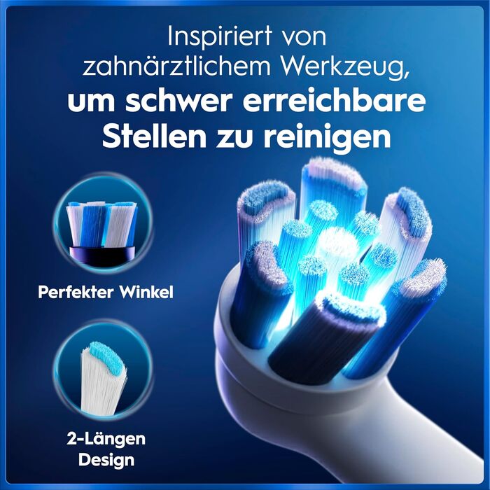 Електрична зубна щітка Oral-B iO Series 5, набір з 2 шт (чорна та біла), з додатковою насадкою та білим футляром