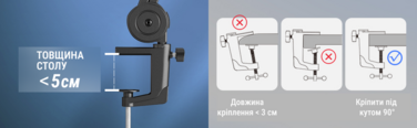 Стійка-пантограф Fifine BM63