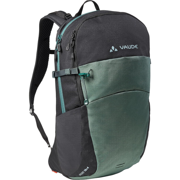 Рюкзак VAUDE Wizard 18+4 літрів унісекс, чорний/зелений, для туризму та міста