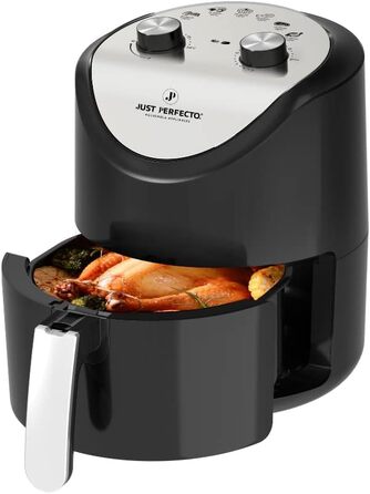 Аерофритюрниця Just Perfecto 3,5 л, 1200 Вт, 7 програм, до 200°C, без олії, для картоплі фрі, здорове приготування