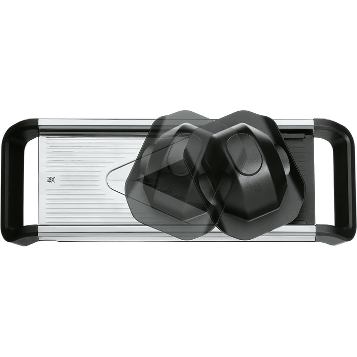 WMF Top Tools Овочерізка Cromargan Edelstahl 37x12.5 см з контейнером та захистом пальців