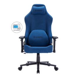 Крісло ігрове GamePro FGC750DB Fabric Dark Blue