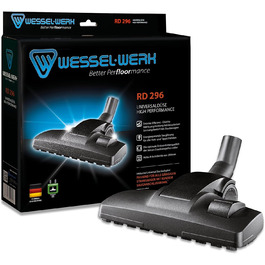Універсальна насадка для пилососа Wessel-Werk, перемикна, для твердих підлог і килимів, з адаптером 32-38 мм, енергозберігаюча