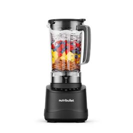 Стаціонарний блендер Nutribullet SmartSense Mixer Combo NBF550DG, 1500Вт, з чашею 1.9л та стаканами 700/900мл, 5 швидкостей, пульсаційний режим, чорний
