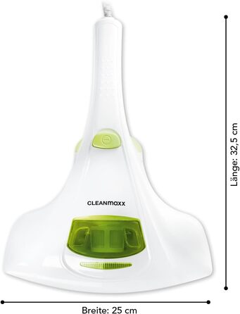 Ручний пилосос CLEANmaxx проти пилових кліщів з UV-C, до 99% знищення, без хімії, для матраців, алергіків